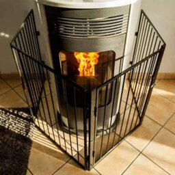 Simpa 4 Panel Safety Gate Nursery Guard Fire Guard 76Cm (H) X 240Cm (W) - thumbnail 4
