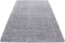 Prime Plus Extra Thick Heavy 5Cm Pile Soft Shaggy Rugs Modern Area Rugs Bedroom Hall Rugs (Light Grey, 80 X 150Cm) - thumbnail 4