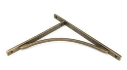 From The Anvil Burnished Brass Apperley Shelf Bracket (314mm X 250mm) - thumbnail 3
