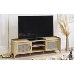Ashfield Classic Natural Oak Media Unit - thumbnail 1