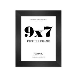 "19X19"" Yellow Picture Frame - 19X19"" Square Frame With 17X17"" Mount For 19X19""/17X17"" Pictures Moderrn Style Thin Edge, 1 Pack" - thumbnail 1