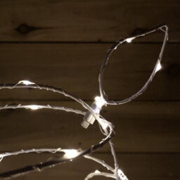 Samuel Alexander 63Cm Outdoor Twinkling Led Grazing Reindeer Christmas Decoration In Warm White - thumbnail 8