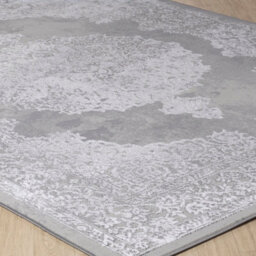 Livabliss Lustro-Vintage Grey Off-White Beige Traditional Boho Living Dining Bedroom Rug 160 X 220 Cm Easy Care, Non Shedding - thumbnail 6