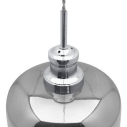 Long Life Lamps Company Modern Vintage Glass Grey Pendant Light M0202 - thumbnail 5