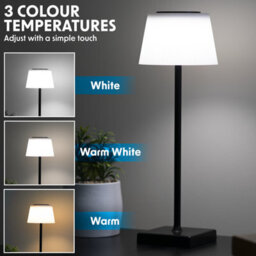 Sealey Dellonda Rechargeable Table Lamp For Home Office Restaurant Rgb Colours Dh212 - thumbnail 8