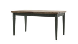 Arte Evora 92 Extendable Dining Table W1600-2400mm H790mm D900mm - Green & Oak Lefkas, Versatile Seating