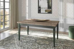 Arte Evora 92 Extendable Dining Table W1600-2400mm H790mm D900mm - Green & Oak Lefkas, Versatile Seating - thumbnail 5