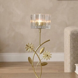Maison Floral Single Candle Holder - thumbnail 2