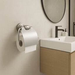 Toilet Paper Holder Rea 16101 Aristo Brush Steel - thumbnail 3