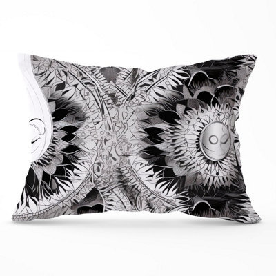 Warren Reed Designer Abstract Moon And Sun Cushions 33Cm X 48Cm