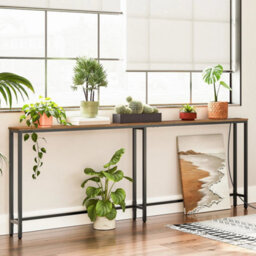 Console Table  Charging Station Sofa Couch Table 200 X 15 X 80 Cm Hallway Table - thumbnail 5