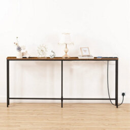 Console Table  Charging Station Sofa Couch Table 200 X 15 X 80 Cm Hallway Table - thumbnail 3