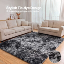 Marlow Rug Fluffy Plush Shaggy Soft Carpet For Living Room Floor Mat,grey - thumbnail 6