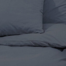 Walplus Duvet Cover Set Anthracite 260X240 Cm Cotton - thumbnail 7