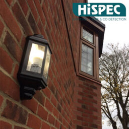 Hispec Outdoor Half Lantern Wall Light With Pir Sensor - thumbnail 3