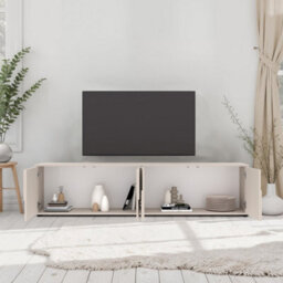 FurniComp LTD Furnicomp Vienna 210Cm 4 Door Large Cashmere Tv Unit - thumbnail 8