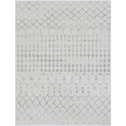 Livabliss Roma-Geometric Off-White Grey Living Dining Bedroom Rug 200 X 275 Cm Easy Care, Non Shedding - thumbnail 1