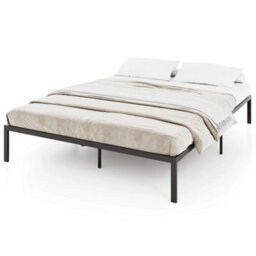 King Size Metal Bed Frame 30Cm Platform Bed-Black - thumbnail 1