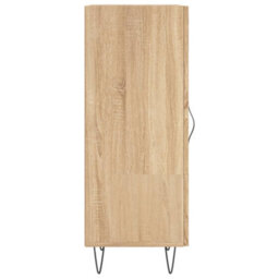Berkfield Sideboard Sonoma Oak 34.5X34X90 Cm Engineered Wood - thumbnail 7