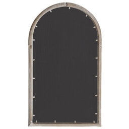 Beliani Wall Mirror Trevol 77 Cm 130 Cm Metal Beige - thumbnail 8