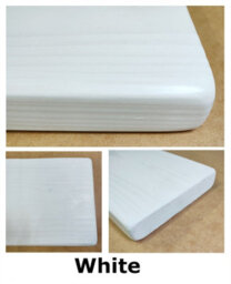 Toolty Shelf Invisible Brackets 225mm White Daisy 30Cm - thumbnail 2