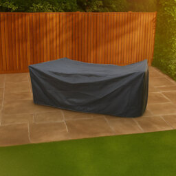 Home Treats L Shape Sofa Garden Furniture Set With Table & Cushions - thumbnail 4