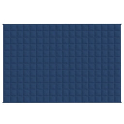 Vidaxl Weighted Blanket Blue 135X200 Cm Single 6 Kg Fabric Weighted Blankets - thumbnail 3