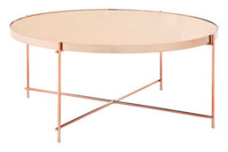Orsina Allure Pink Mirror Coffee Table - thumbnail 7
