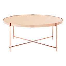 Orsina Allure Pink Mirror Coffee Table - thumbnail 2