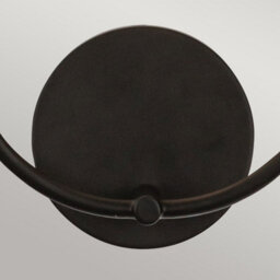 Luminosa Lighting Elstead Alora Mood Sylvia Wall Lamp Contemporary Matt Black 2X E14 - thumbnail 5