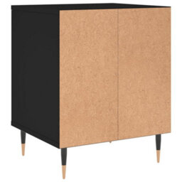 Berkfield Bedside Cabinet Black 40X35X50 Cm Engineered Wood - thumbnail 6