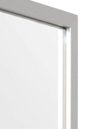 "Mirroroutlet Artus -Silver Aluminium Edged Wall Mirror 35"" X 24"" (90Cm X 60Cm)" - thumbnail 8