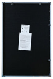 "Mirroroutlet Artus -Silver Aluminium Edged Wall Mirror 35"" X 24"" (90Cm X 60Cm)" - thumbnail 9