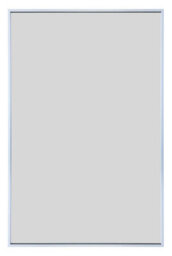 "Mirroroutlet Artus -Silver Aluminium Edged Wall Mirror 35"" X 24"" (90Cm X 60Cm)" - thumbnail 3