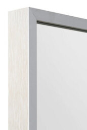 "Mirroroutlet Artus -Silver Aluminium Edged Wall Mirror 35"" X 24"" (90Cm X 60Cm)" - thumbnail 7