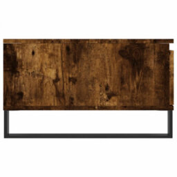Berkfield Coffee Table Smoked Oak 90X60X35 Cm Engineered Wood - thumbnail 7