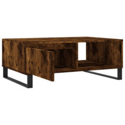 Berkfield Coffee Table Smoked Oak 90X60X35 Cm Engineered Wood - thumbnail 6