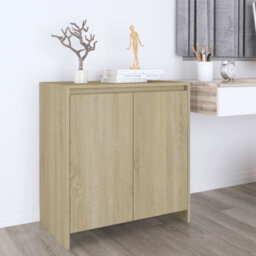 Berkfield Sideboard Sonoma Oak 70X41X75 Cm Engineered Wood - thumbnail 1