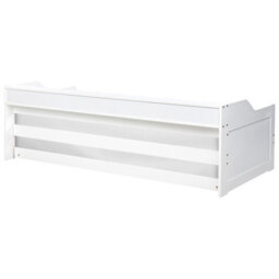 Beliani Trundle Bed Wood Edern 90 X 200 Cm (Eu Single) White - thumbnail 7