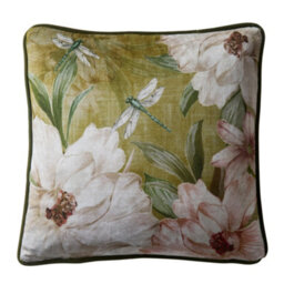 Appletree Fiorella Floral Velvet Filled Cushion - thumbnail 2