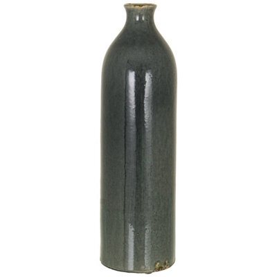 Hill Interiors Uk Homeliving Garda Grey Glazed Gisela Vase - image 1