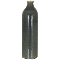 Hill Interiors Uk Homeliving Garda Grey Glazed Gisela Vase - thumbnail 1