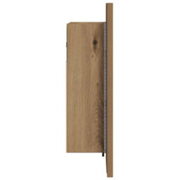 Walplus Led Bathroom Mirror Cabinet Artisan Oak 40X12X45 Cm Engineered Wood - thumbnail 9