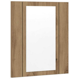 Walplus Led Bathroom Mirror Cabinet Artisan Oak 40X12X45 Cm Engineered Wood - thumbnail 7