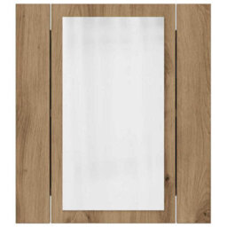 Walplus Led Bathroom Mirror Cabinet Artisan Oak 40X12X45 Cm Engineered Wood - thumbnail 6