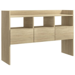 Berkfield Modern Sideboard Sonoma Oak 105X30X70 Cm Engineered Wood - thumbnail 1