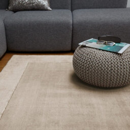Sand Bordered Handmade Modern Wool Easy To Clean Bedroom Dining Room And Living Room Rug-160Cm X 230Cm - thumbnail 1