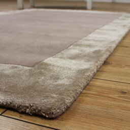 Sand Bordered Handmade Modern Wool Easy To Clean Bedroom Dining Room And Living Room Rug-160Cm X 230Cm - thumbnail 6