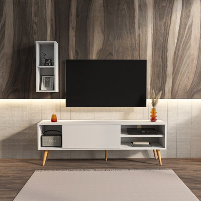"Decorotika Rans Tv Stand For Tvs Up To 55""" - image 1