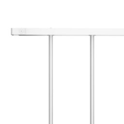 Berkfield Fence Panel Powder-Coated Steel 1.7X0.75 M White - thumbnail 3